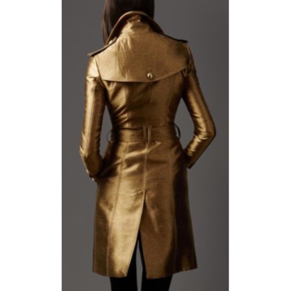 ⛔️SOLD ⛔️Stunning Burberry coat seen in GG 💯 aut - Picture 4 of 8